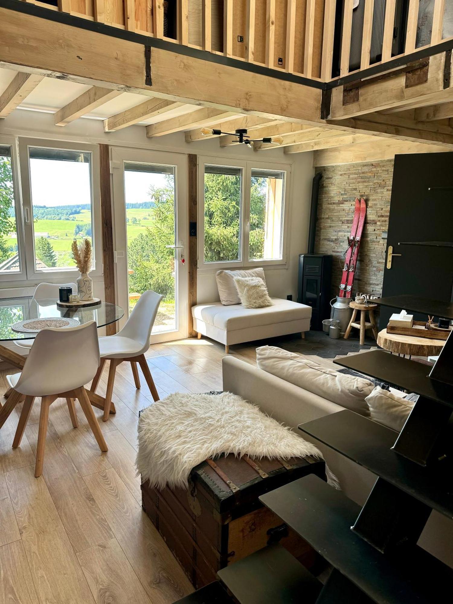 Chalet Pagotin - Le Renversant Métabief Exterior foto